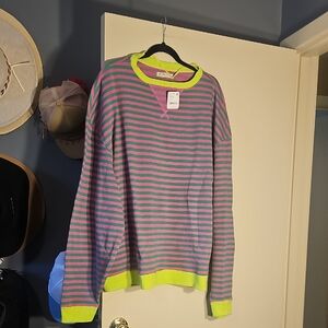 We The Free Striped Sweatshirt
